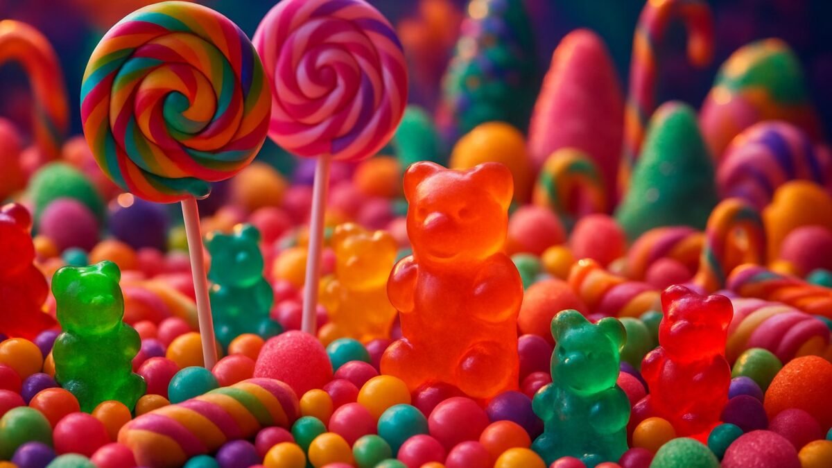 Sugar Rush : univers de la machine à sous